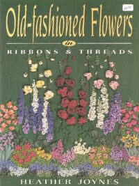 Old-fashioned Flowers in Ribbons & Threads BRV-1103b